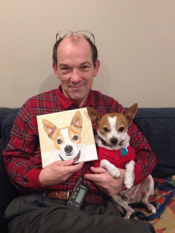 F&S Gift Store Personalized dog portrait, Custom pet portrait, Unique pet gift, Custom dog portrait, Oil painting, Personalized gift