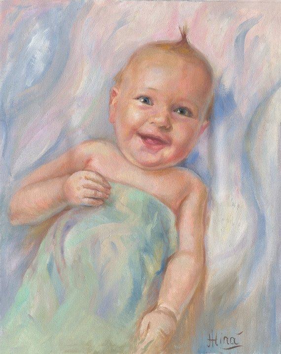 Personalized Oil Painting From Photos, handcraft art on Canvas-Show Case GOF100437-36