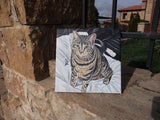 F&S Gift Store Cat painting, Custom pet portrait, Custom cat portrait, Oil painting, Cat art, Personalized gift, Custom portrait, Unique gifts