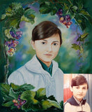 Personalized Oil Painting From Photos, handcraft art on Canvas-Show Case LRE101483-20