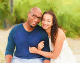 Personalized Oil Painting From Photos, handcraft art on Canvas-Show Case GGO101006-30