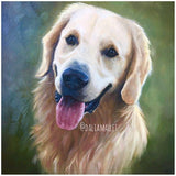 F&S Gift Store Custom Pet Portrait Oil Painting on Canvas