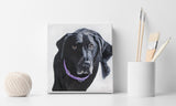 F&S Gift Store Custom pet portrait, Pet Portrait, Gift for Mom, Custom dog portrait, pet memorial, personalized painting, hand painting, Pet artwork