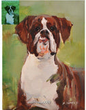 Personalized Oil Painting From Photos, handcraft art on Canvas-Show Case ORI102547-12