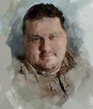 F&S Gift Store Boris, Portrait of a Man, Painting From Photo, Custom Portrait, Oil Painting, Digital Painting, Realistic Painting.