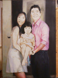 F&S Gift Store Customized oil painting, Family portrait painting, Custom family portrait, Family oil painting, Anniversary present, Custom painting, gift