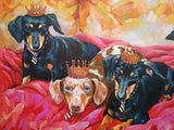 Personalized Oil Painting From Photos, handcraft art on Canvas-Show Case GIO101856-36
