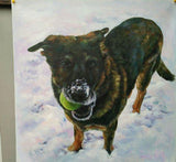 Personalized Oil Painting From Photos, handcraft art on Canvas-Show Case JLC101859-24