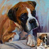 Personalized Oil Painting From Photos, handcraft art on Canvas-Show Case LDE101237-12
