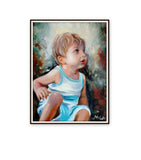 Personalized Oil Painting From Photos, handcraft art on Canvas-Show Case NCR102391-30