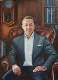 F&S Gift Store Custom portrait painting Commission portrait Custom oil portrait Oil painting Portrait from photo Personalized portrait oil on canvas