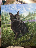 F&S Gift Store Custom Animal painting custom oil portrait custom Pet portrait oil painting custom portrait from photo Dog portrait Cat portrait painting