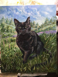 F&S Gift Store Custom Animal painting custom oil portrait custom Pet portrait oil painting custom portrait from photo Dog portrait Cat portrait painting