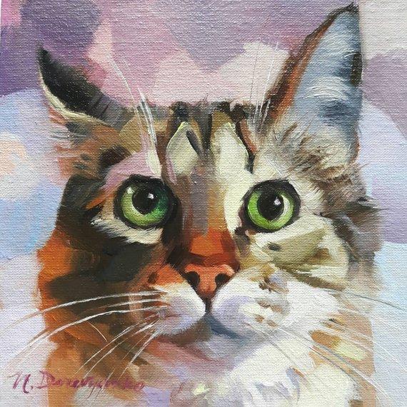 Personalized Oil Painting From Photos, handcraft art on Canvas-Show Case IAH101648-30