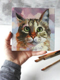 Personalized Oil Painting From Photos, handcraft art on Canvas-Show Case IAH101648-30