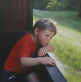 Personalized Oil Painting From Photos, handcraft art on Canvas-Show Case HTG100811-12