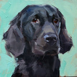 F&S Gift Store Dog oil portrait, Pet oil painting, Custom Dog Oil Painting, Custom Pet Portrait, Pet memorial, Custom oil painting, Animal Painting