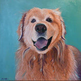 F&S Gift Store Pop Art Pet Portrait! Custom Oil Painting on 12x12" Canvas, Colorful and Unique Pet Gift for Cat Lovers and Dog Lovers