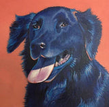 F&S Gift Store Pop Art Pet Portrait! Custom Oil Painting on 12x12" Canvas, Colorful and Unique Pet Gift for Cat Lovers and Dog Lovers