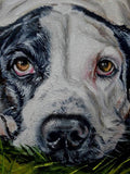 F&S Gift Store CUSTOM DOG PAINTING dog painting on canvas custom dog portrait dog mom Custom pet painting pet memorial animal portrait svetlanamatevosjan