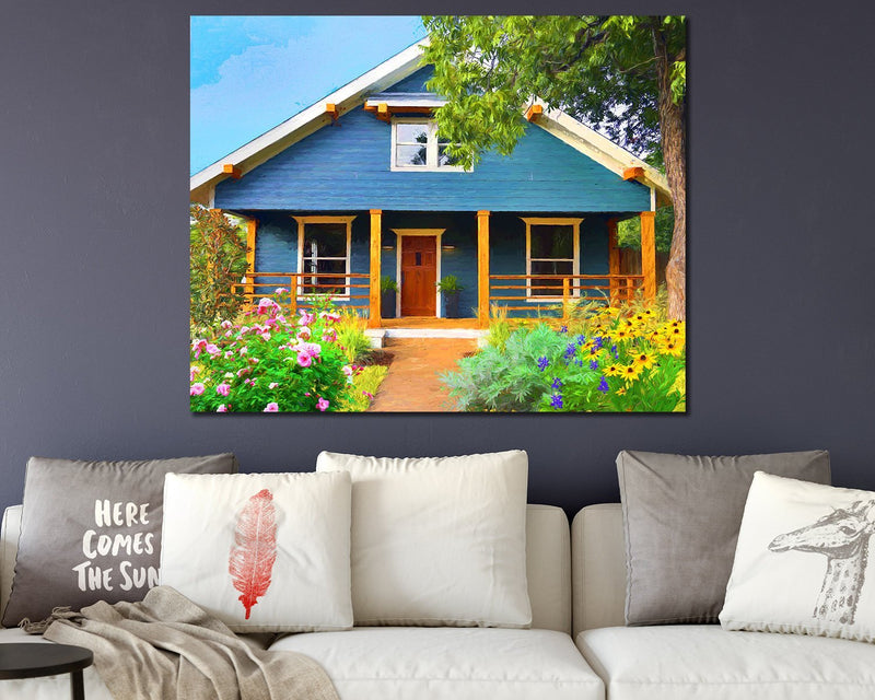 F&S Gift Store House painting, House portrait, Custom house, House watercolor, Painting from photo, Custom home painting, House illustration, New home