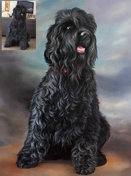 Personalized Oil Painting From Photos, handcraft art on Canvas-Show Case ONE100995-24