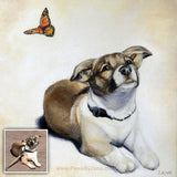 Personalized Oil Painting From Photos, handcraft art on Canvas-Show Case MKO100974-24