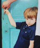 F&S Gift Store Custom painting, Custom oil portrait, Custom child portrait, Child painting, Wife gift, Commission art portrait, Commissioned art