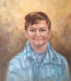 Personalized Oil Painting From Photos, handcraft art on Canvas-Show Case AMF102053-30