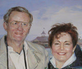 F&S Gift Store Custom portrait, Custom oil painting on canvas, Custom family portrait, Custom portrait oil painting, Commission oil painting, Wife gift