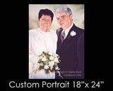 Personalized Oil Painting From Photos, handcraft art on Canvas-Show Case MOO100233-20