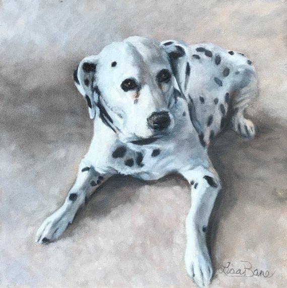 F&S Gift Store Custom Pet Portrait, Oil Painting