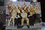 F&S Gift Store Commission art, Customized portrait, Custom family portrait, Oil portrait, Parents portrait, Wife gift, Custom painting from photo