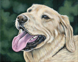 F&S Gift Store Original Custom Pet Portrait, 8x 10, Pet Painting, Dog Painting in Oil, Dog Portrait, Animal Art, Custom Painting from Photo
