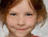 F&S Gift Store Children's Portrait, Oil Style, portrait from photo , Digital Painting, custom oil painting, realistic portrait, portrait for a house, baby
