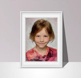 F&S Gift Store Children's Portrait, Oil Style, portrait from photo , Digital Painting, custom oil painting, realistic portrait, portrait for a house, baby