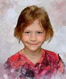 F&S Gift Store Children's Portrait, Oil Style, portrait from photo , Digital Painting, custom oil painting, realistic portrait, portrait for a house, baby