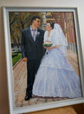Personalized Oil Painting From Photos, handcraft art on Canvas-Show Case OJC102050-20