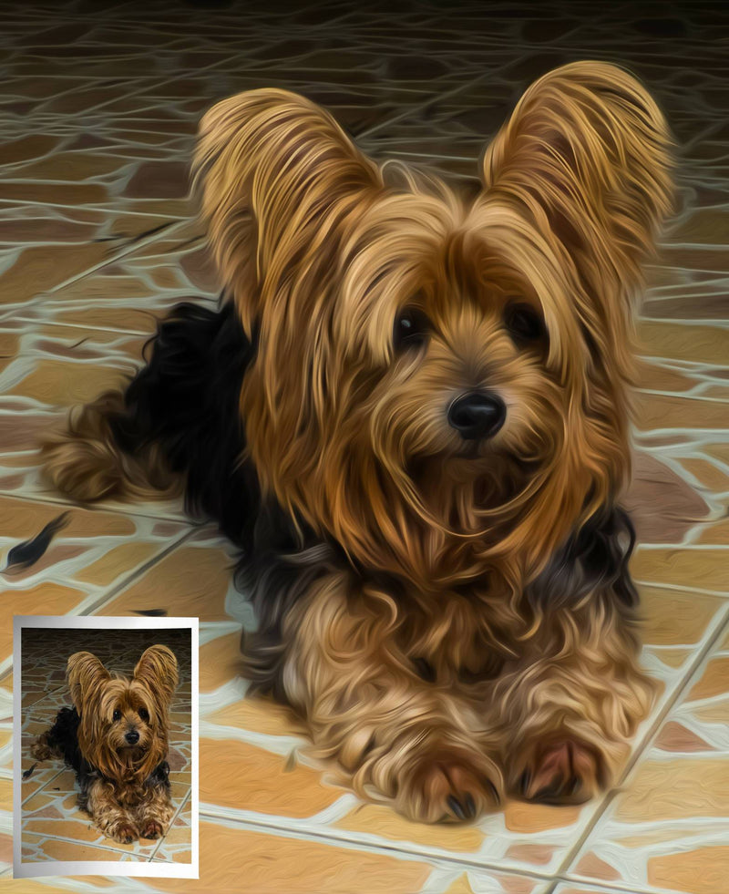 F&S Gift Store Custom Pet Portraits, Custom Dog Portraits, Oil Painting, Custom cat Portrait, Painting from Photo, Pet Oil Paints, Dog & Cat Oil Paintings