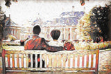 Personalized Oil Painting From Photos, handcraft art on Canvas-Show Case NAD101965-48