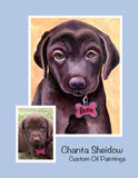 Personalized Oil Painting From Photos, handcraft art on Canvas-Show Case JLI101047-30
