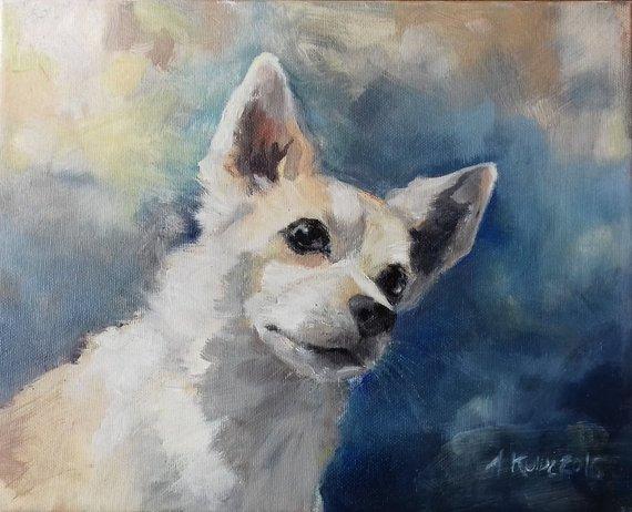 F&S Gift Store Oil Painting - CUSTOM PET Portraits