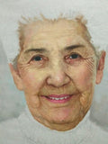 F&S Gift Store CUSTOM portrait Painting from Photo, photo into oil painting, photo to painting, Pet portrait, 100% Handmade -NOT digital painting- ArtLong