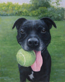 F&S Gift Store CUSTOM portrait Painting from Photo, Turn photo into oil painting, Custom Pets Portrait, 100% Handmade, Wedding portrait, Dog portrait