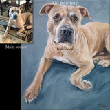 Personalized Oil Painting From Photos, handcraft art on Canvas-Show Case TFS101167-24