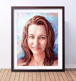 Personalized Oil Painting From Photos, handcraft art on Canvas-Show Case LMN102617-20