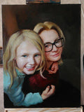 Personalized Oil Painting From Photos, handcraft art on Canvas-Show Case DOO100413-12