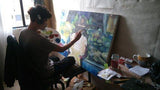 Personalized Oil Painting From Photos, handcraft art on Canvas-Show Case RFO102027-12