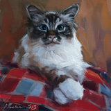 F&S Gift Store Pet oil painting, Dog oil portrait, Dog artwork , Custom oil painting, Pet memorial picture, Original Art