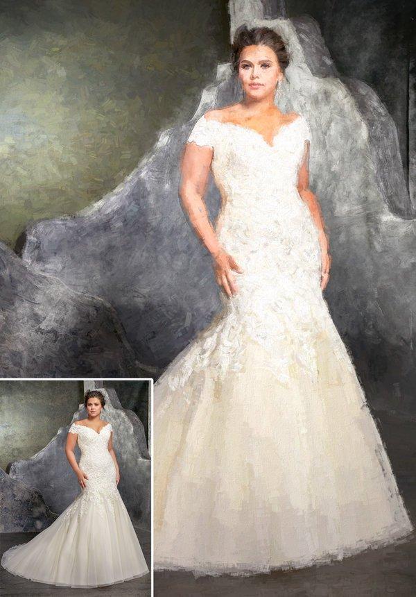 F&S Gift Store Bridal portrait, Custom bridal art, Bride portrait, Fashion illustration, Bride oil painting, Gift for bride, Bride painting, Wedding art